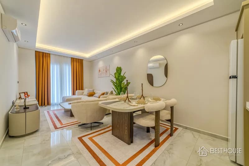 Luxury Furnished 1+1 Apartment in Alanya Güllerpınarı