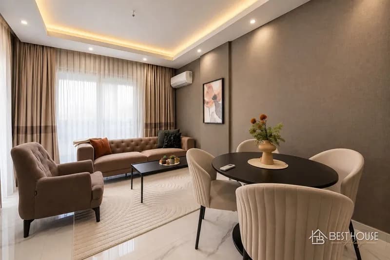 Luxury Furnished 2+1 Apartment in Alanya Cleopatra
