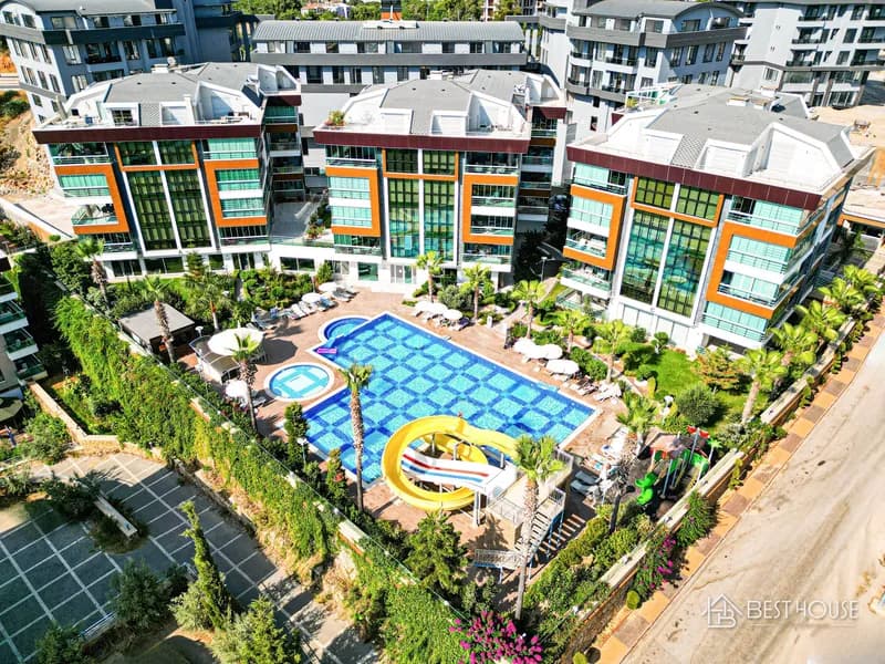 Residence Permit Eligible 3+1 Apartment in Alanya Oba