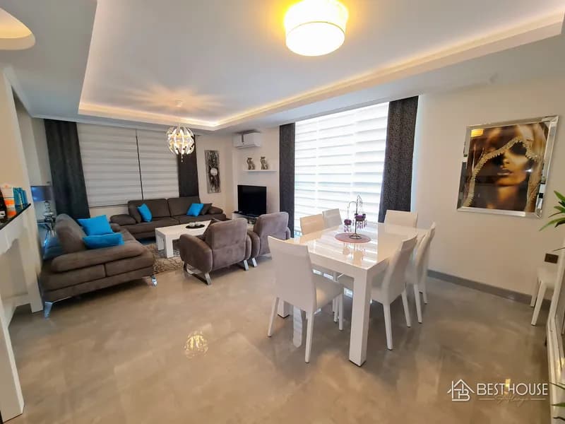 Residence Permit Eligible 4+1 Penthouse in Alanya Oba