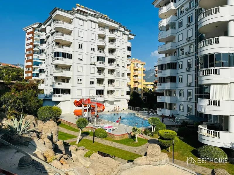 Luxury Furnished 2+1 Apartment in Alanya Tosmur