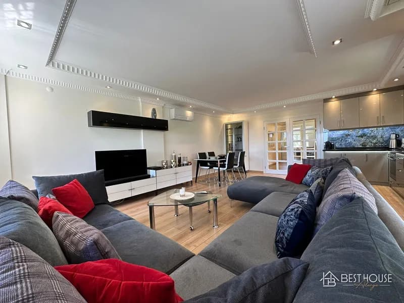 Luxury Furnished 2+1 Garden Apartment with  Private Garden