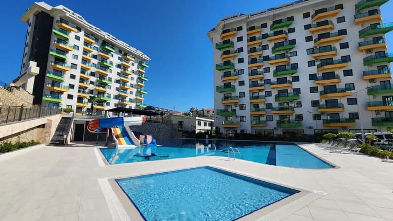 Alanya Avsallar Brand New 1+1 Apartment For Sale In A Luxury Resort Complex — photo 1