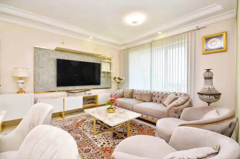 Furnished Sea View 3+2 Villa in Alanya Kargıcak — photo 1